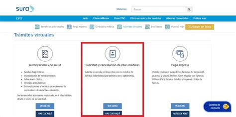 pedir citas sura|Solicite y cancele sus citas con su médico familiar